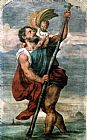 Famous Saint Paintings - Saint Christopher